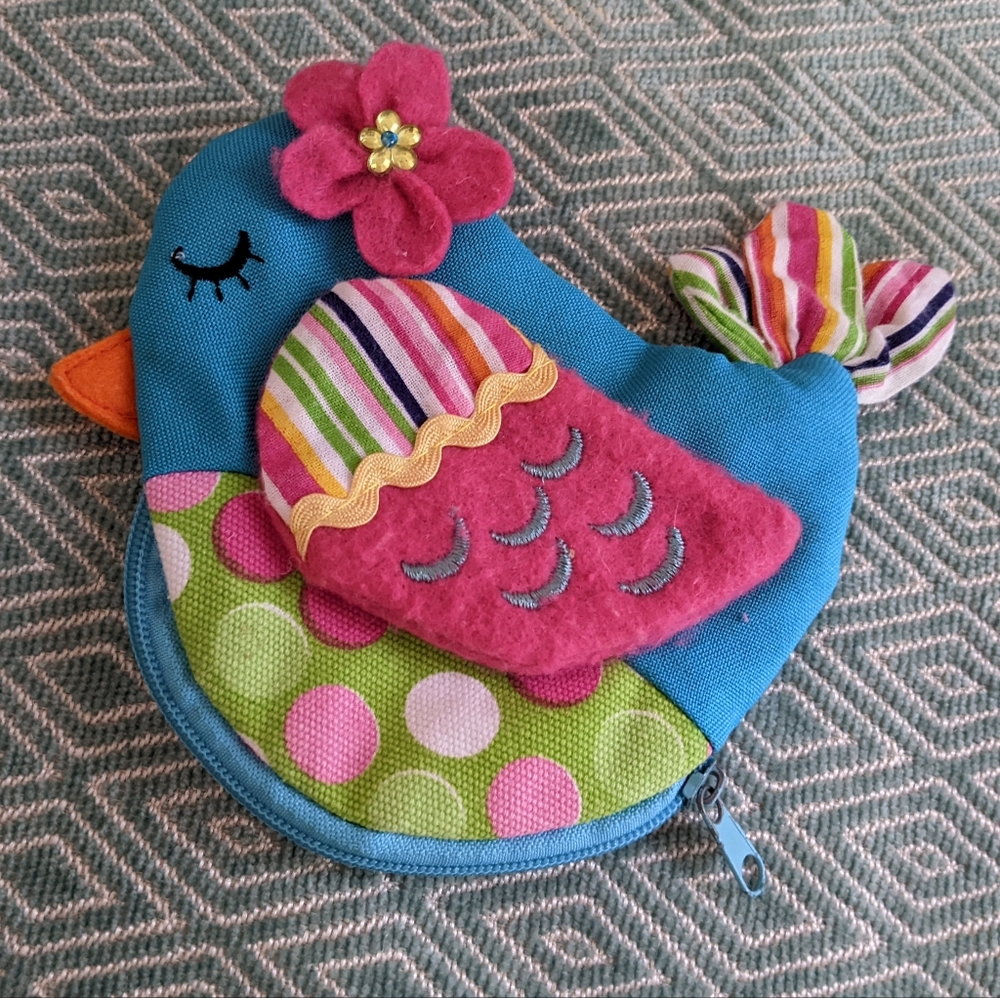 Sweet Bird Change Purse